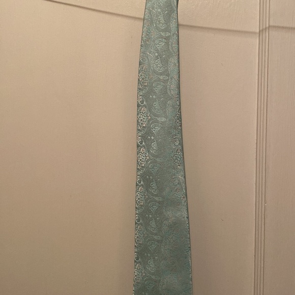Mint Green Laurant Bennet tie - Picture 4 of 4